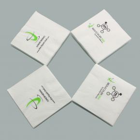 Bamboo Pulp Cocktail Beverage Napkins